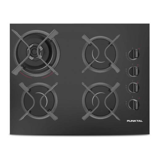 Anafe a Gas Punktal PK-AG940 4 Hornallas Triple Llama