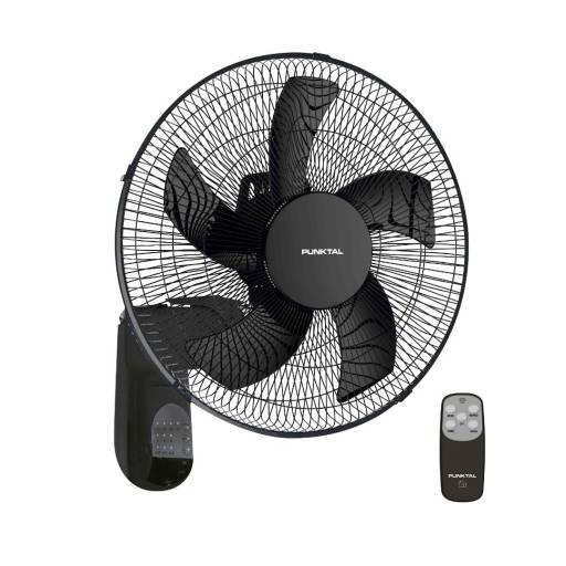 Ventilador de Pared Punktal PK-422 PC 40 cm con Control 50 W Cobre/Negro