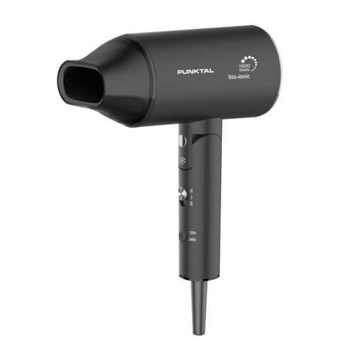 Secador Cabello Punktal PK-2100 ION 1600W Viaje Bio Ionic
