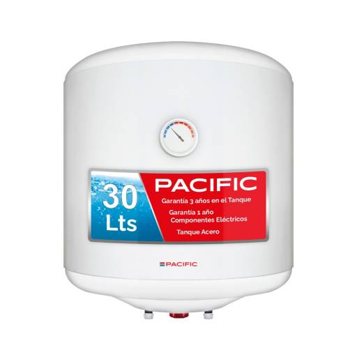 Termotanque Pacific 30L Tanque Acero Clase B PAU-VM-30 N4