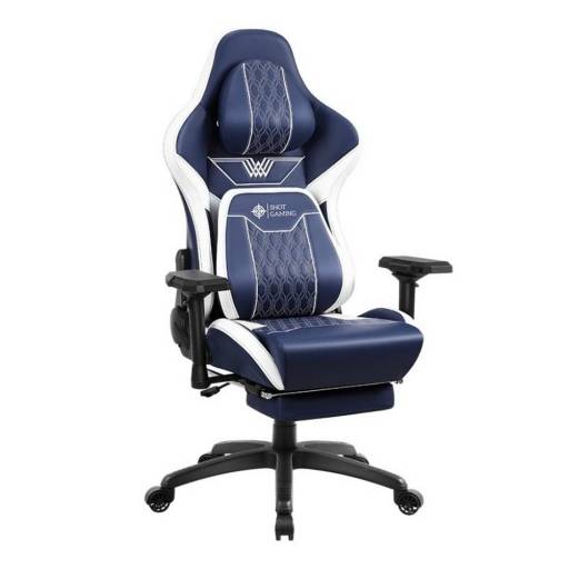 Silla Gamer Shot Gaming GLADIATOR Cuero Ergon�mica C/Masajeador