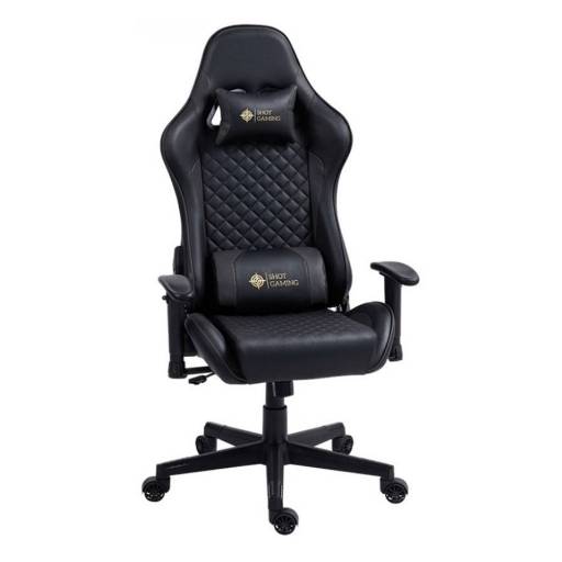 Silla Gamer Shot Gaming GOLD Cuero y Tela Ergonómica C/Masajeador