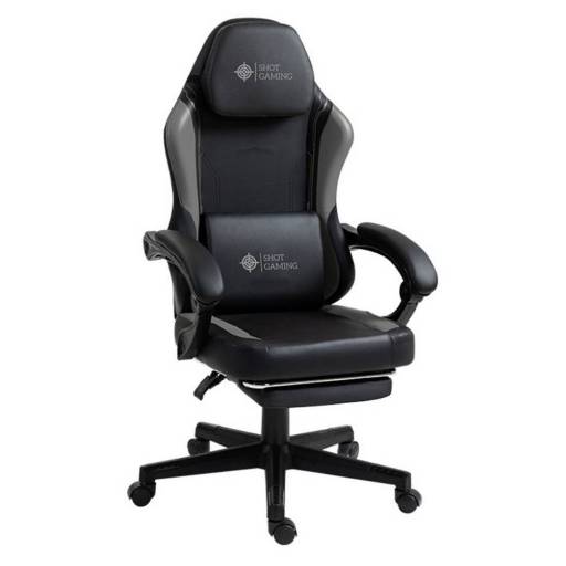 Silla Gamer Shot Gaming WARLORD PVC Ergon�mica C/Masajeador