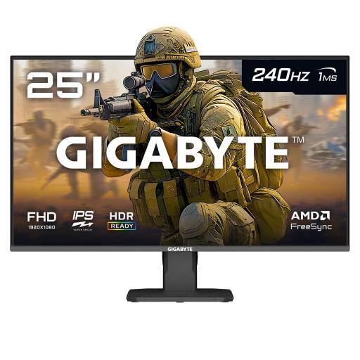 Monitor Gigabyte GS25F2A 25" Full HD 240Hz - 2xHDMI, DP