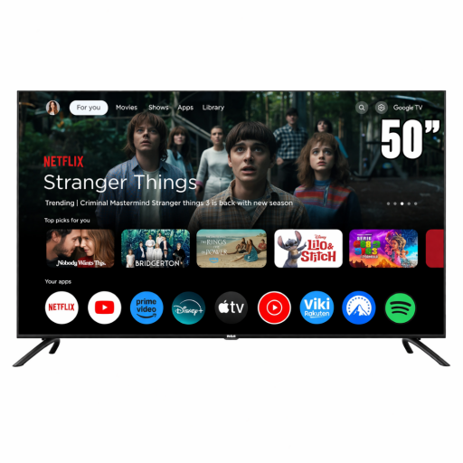 Televisor LED Smart TV RCA R50GL100 50" Full HD Google TV - 2 USB, 2 HDMI