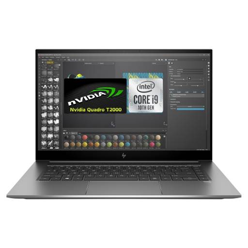 Notebook HP Zbook Studio G7 Core I9-10885H 32GB 1TB SSD 15.6" Quadro T2000