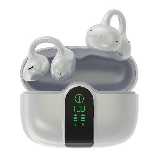 Auriculares Inal�mbricos Blackview AirBuds15 Clip On c/Led Blanco