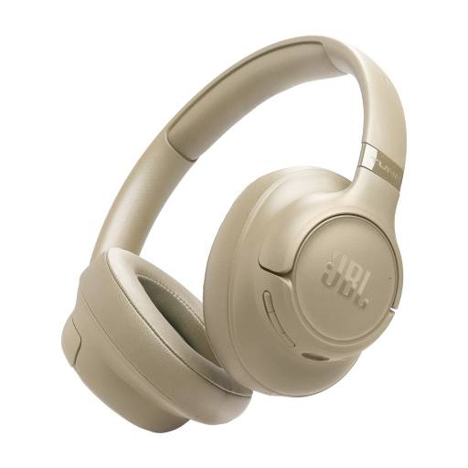 Auriculares JBL Tune 730BT Bluetooth Plegables 76Hs Beige - Manos libres