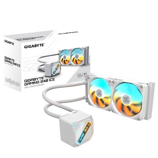 Refrigeraci�n L�quida CPU Gigabyte Gaming 240 ICE ARGB Blanco