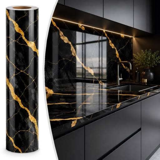 Placa Adhesiva Simil Marmol Rollo de 1.20 x 3 Metros BS-PLD2035
