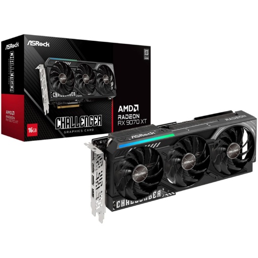 Tarjeta de Video ASRock Radeon RX 9070 XT Challenger 16GB