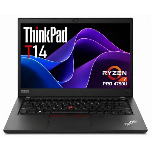 Notebook Lenovo ThinkPad T14 G1 Ryzen 7 Pro 4750U 32GB 1TB SSD 14" FHD W11 Pro
