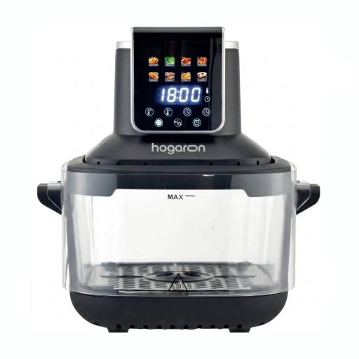 Freidora de Aire Hogaron Doble Recipiente 1400W 5.5L+3.2L