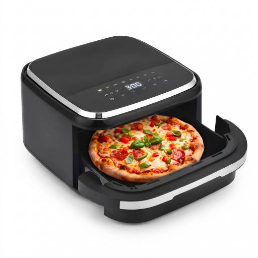 Freidora de Aire Pizzera Hogaron 10 Programas 2200W 4.2L