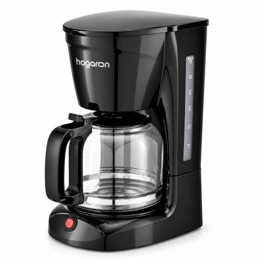 Cafetera De Goteo Hogaron 12 Tazas 1.8L 950W Filtro Reutilizable
