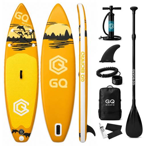 Tabla de Surf Stand Up Paddle Inflable GQ-DP 3.35mts + Accesorios