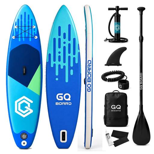 Tabla de Surf Stand Up Paddle Inflable GQ-RD 3.35mts + Accesorios