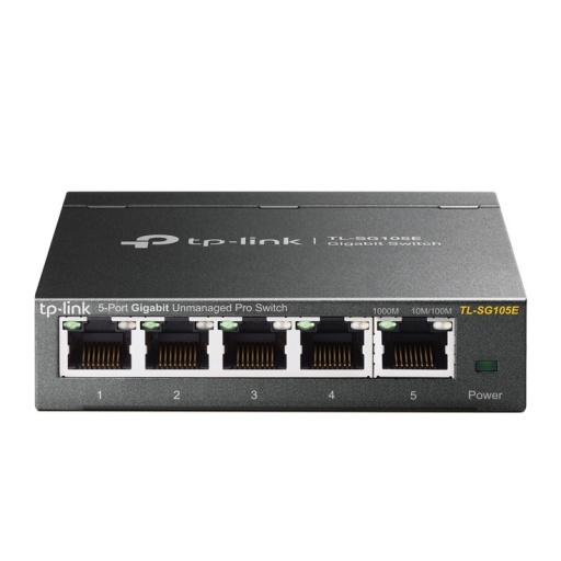 Switch TP-LINK TL-SG105E 5 Puertos 10/100/1000 Carcasa Met�lica