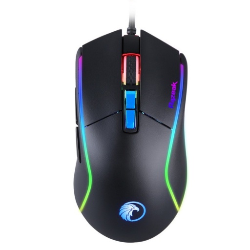 Mouse Optico Gamer Razeak RM-X18 RGB USB 7 Botones