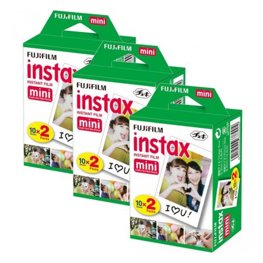 Pel�cula Fotogr�fica Instant�nea Twin Pack 60 para C�maras Instax