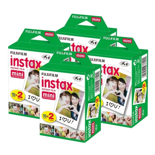Pel�cula Fotogr�fica Instant�nea Twin Pack 80 para C�maras Instax