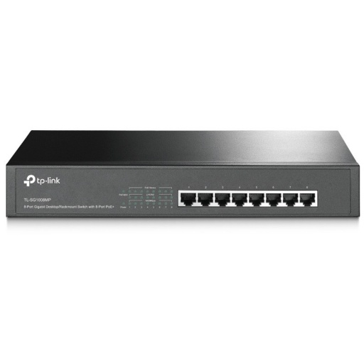 Switch TP-LINK TL-SG1008MP 8 bocas Gigabit con 8 POE Rackeable