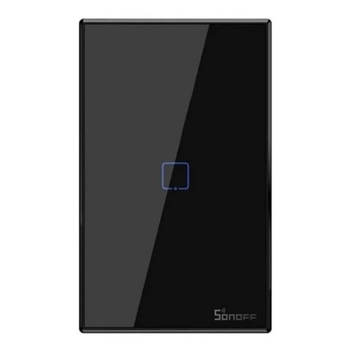 Interruptor Inteligente de Pared Sonoff de 1 Bot�n Wifi y RF T3US1C-TX