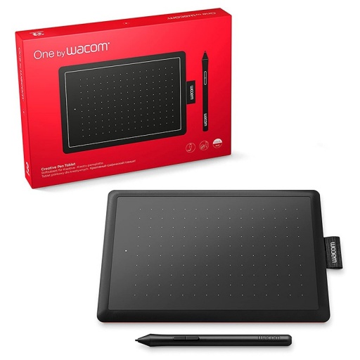 Tableta Digitalizadora Wacom One CTL472 Small Negra