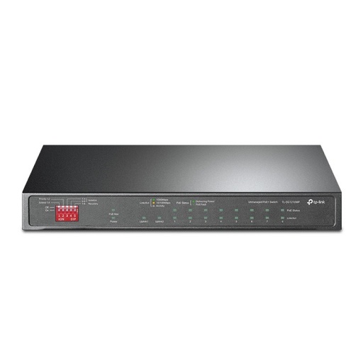 Switch TP-LINK TL-SG1210MP 9 Puertos Gigabit 1 SFP Gigabit 8 POE Carcasa Metalica