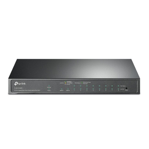 Switch TP-LINK TL-SG1210MPE 9 Puertos Gigabit 1 SFP Gigabit 8 POE Administrable