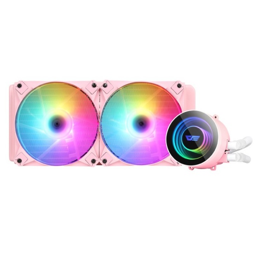 Refrigeraci�n L�quida CPU Darkflash DX240 Rosado RGB