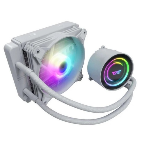 Refrigeraci�n L�quida CPU Darkflash DX120 Blanco RGB