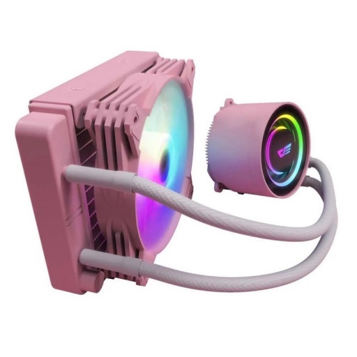 Refrigeraci�n L�quida CPU Darkflash DX120 Rosado RGB