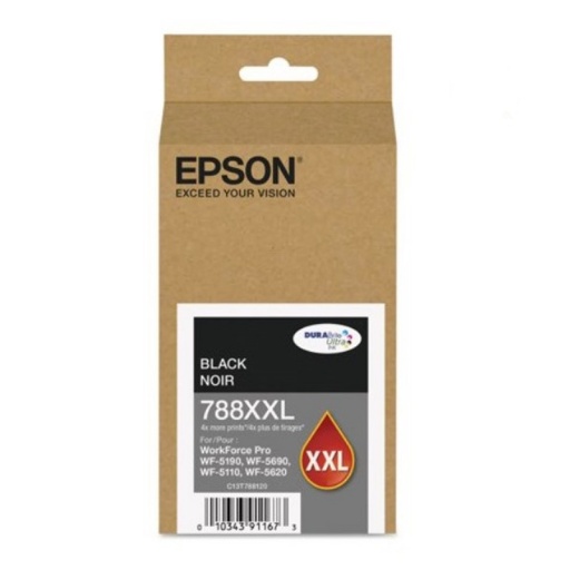 Cartucho Epson Original T788XXL para 5190/5690 Negro 4.000 Copias