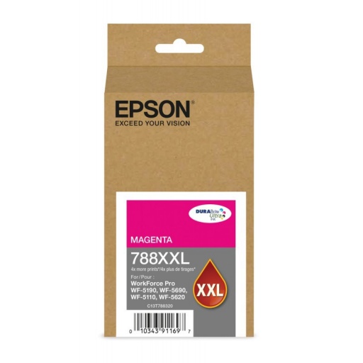 Cartucho Epson Original T788XXL para 5190/5690 Magenta 4.000 Copias