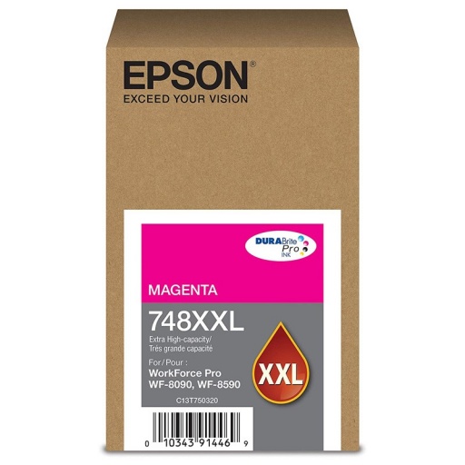 Cartucho Epson Original T748XXL para 6590/6090 Magenta 7.000 Copias