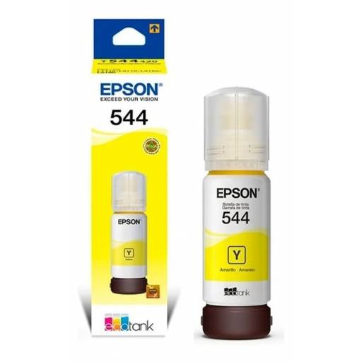 Botella de Tinta Epson T544 Original Amarillo