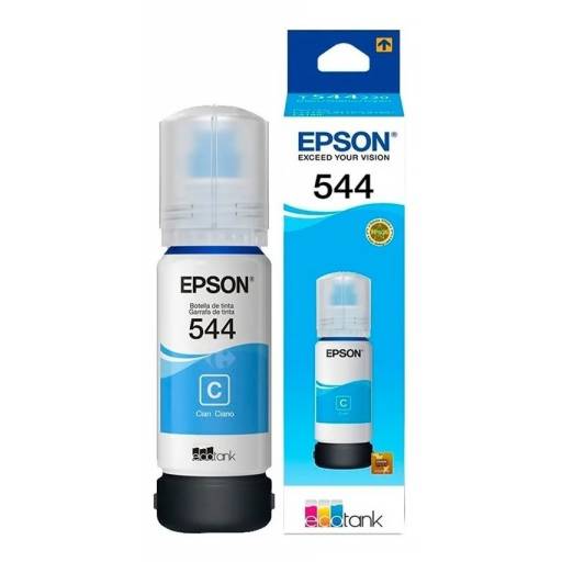Botella de Tinta Epson T544 Original Cyan