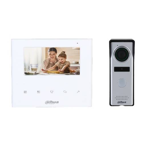 Kit Videoportero Dahua KTA04 con Pantalla de 4.3"