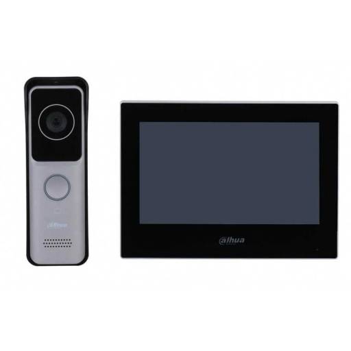 Kit Videoportero Dahua KTW02 con Pantalla de 7" Touch y WiFi