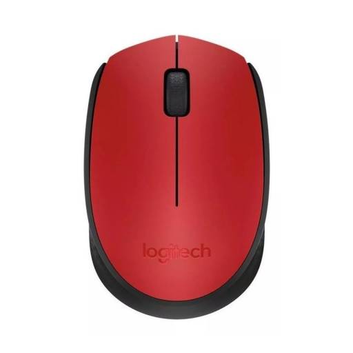 Mouse Inalambrico Logitech M170 Rojo