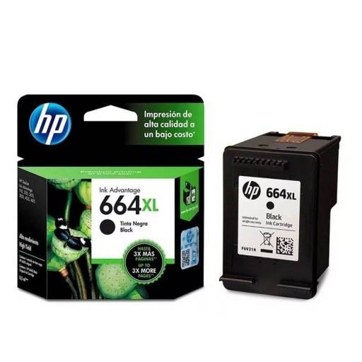 Cartucho Original Hp 664XL Negro 2135 2675 3775 3785