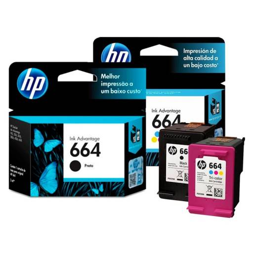 Pack de Cartuchos Originales Hp 664 2135 2675 3775 3785