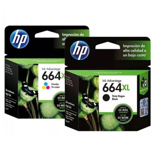 Pack de Cartuchos Originales Hp 664XL 2135 2675 3775 3785