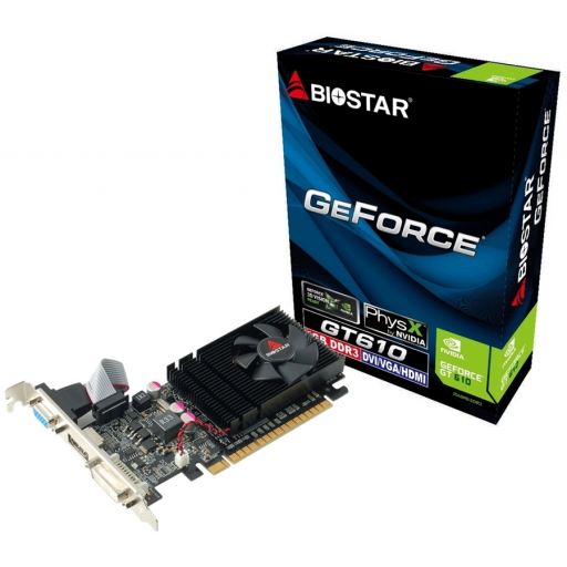 Tarjeta de Video Biostar GT610 2 GB DDR3