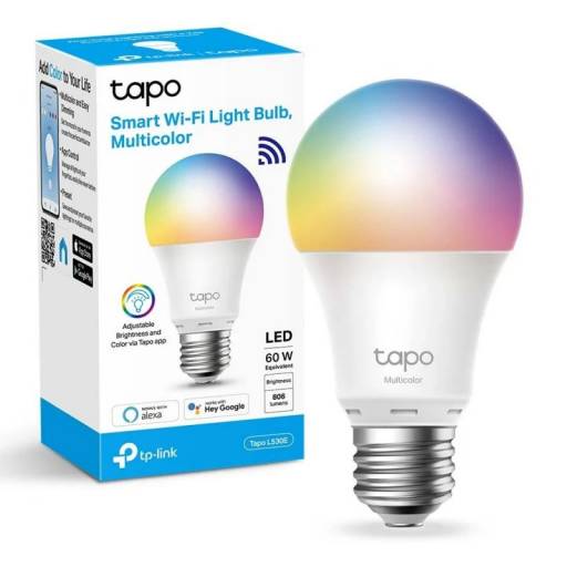 L�mpara LED Smart Wi-Fi TP-LINK TAPO L530E Con Cambios de Color
