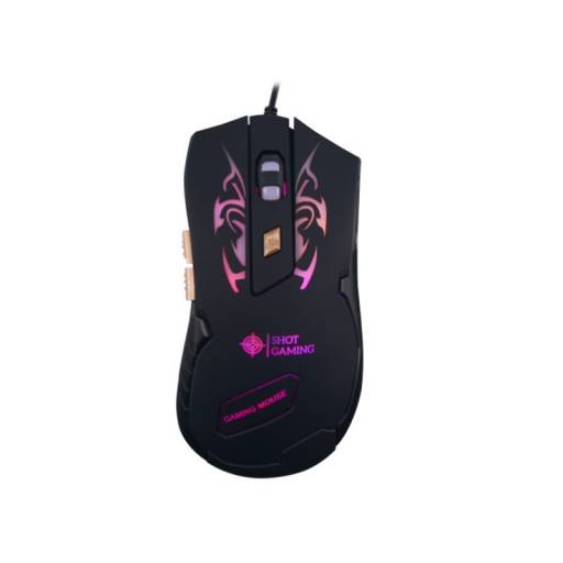 Mouse Gamer SHOT Gaming GM06 USB 6D 7 Colores