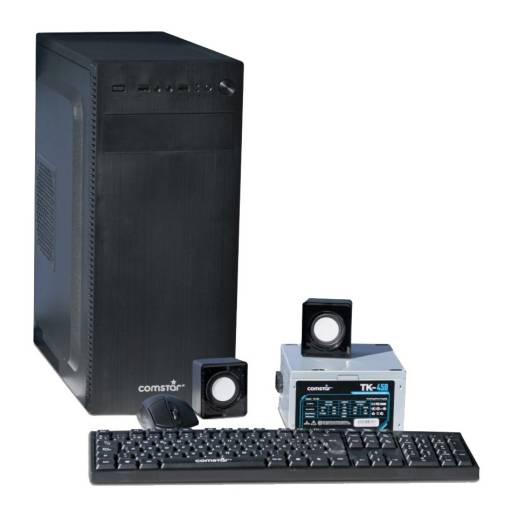 Gabinete Comstar Combo ATX Negro (Perif�ricos+Fuente)