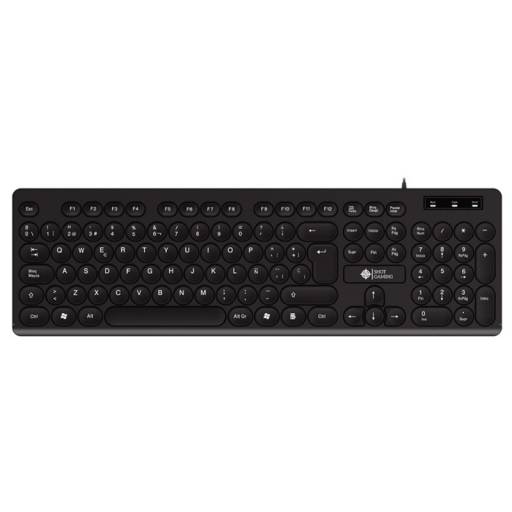 Teclado Slim Shot Gaming Home & Office USB SHOT-8376
