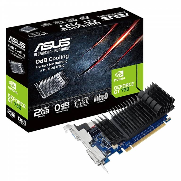 Tarjeta de Video Asus GT1030 2 GB DDR5 Perfil Bajo